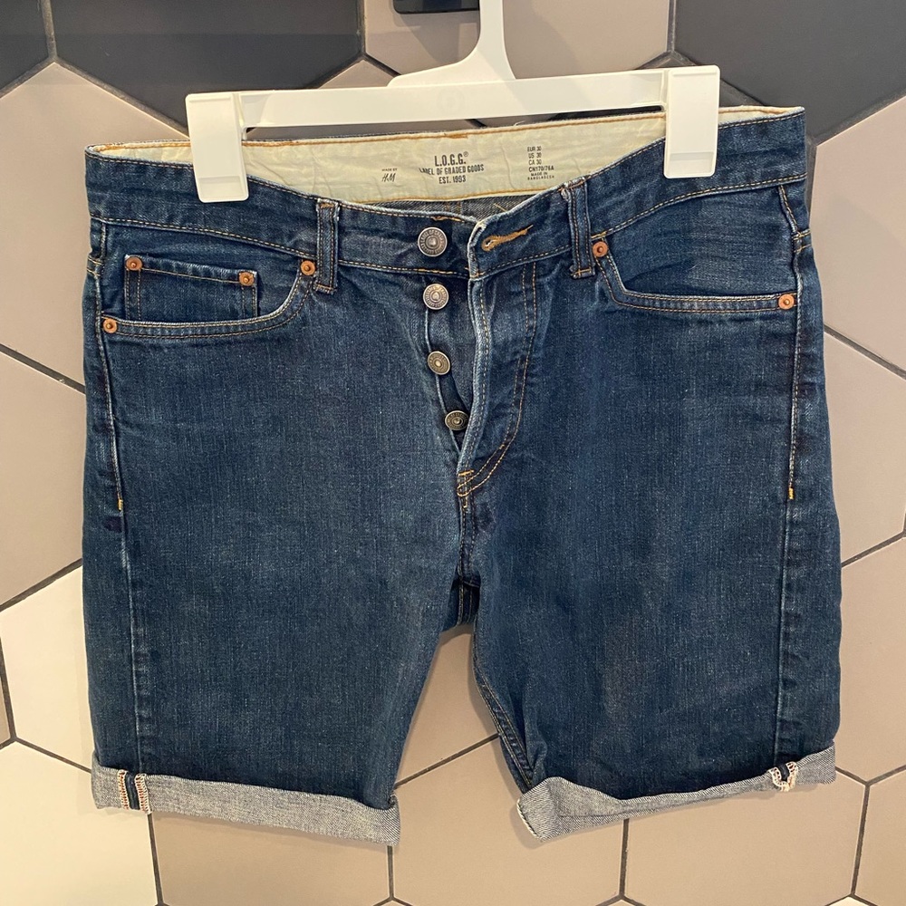 H&M denim shorts - size 30